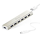 j5create USB-C 7-Port Hub, Champagne Metallic, JCH377 1 thumbnail image