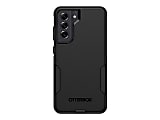OtterBox Commuter Series Antimicrobial Case For Samsung Galaxy S21 FE 5G Smartphone, Black 1 thumbnail image