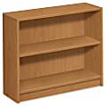 HON 1870 Series Harvest Laminate Bookcase - 29.5" Height x 36" Width x 11.5" Depth - Floor - Recycled - Harvest - Hardboard, Particleboard, Wood - 1Each