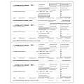 ComplyRight® W-2 Tax Forms, 4-Up (Horizontal Format), Employee’s Copies B, C, 2 & 2 Combined, Laser, 8-1/2" x 11", Pack Of 2,000 Forms 1 thumbnail image