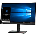 Lenovo ThinkVision S24e-20 24" Class Full HD LCD Monitor - 16:9 - Raven Black - 23.8" Viewable - Vertical Alignment (VA) - 62AEKAR2US 1 thumbnail image