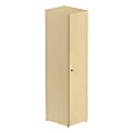 BBF 300 Series Storage Locker, 72 3/10"H x 16 9/10"W x 21"D, Natural Maple, Standard Delivery Service