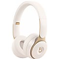 Beats by Dr. Dre Solo Pro Wireless Noise Cancelling Headphones - Ivory - Stereo - Wireless - Bluetooth - Over-the-head - Binaural - Circumaural - Noise Canceling - Ivory