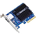 Synology Single-Port, High-Speed 10GBASE-T/NBASE-T Add-In Card For Synology NAS Servers - PCI Express 3.0 x4 - 1 Port(s) - 1 - Twisted Pair - 10GBase-T - Plug-in Card