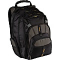 Targus CityGear TBB018US Carrying Case (Backpack) for 16" Notebook - Black, Gray, Yellow