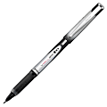 Pilot Vball Grip Liquid Ink Rollerball Pens - Fine Pen Point Type - 0.7 mm Pen Point Size - Black - Metal Barrel - 1 Each