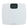 Taylor Precision Products Digital Bathroom Scale, 440 Lb Capacity, Pure White