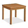 HON Laminate Occasional End Table, Harvest