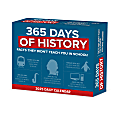 2025 Willow Creek Press Daily Desk Box Calendar, Trivia, 5-1/2” x 6-1/4”, 365 Days of History, January To December, 46753 1 thumbnail image