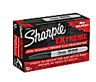 Sharpie® Extreme Permanent Markers, Fine Point, Black, Pack Of 12 1 thumbnail image