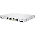 Cisco 250 CBS250-24PP-4G Ethernet Switch - 24 Ports - Manageable - 2 Layer Supported - Modular - 4 SFP Slots - CBS25024PP4GNA 1 thumbnail image