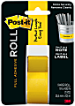 Post-it® Full Adhesive Roll, 2650-Y, 1" x 400", Yellow 1 thumbnail image