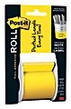 Post-it® Super Sticky Removable Label Roll, 2" x 400", Yellow 1 thumbnail image