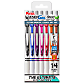 Pentel® EnerGel™ Deluxe Pearl Pens, Needle Tip, 0.5 mm, Assorted, Pack Of 14 Pens 1 thumbnail image