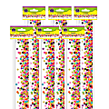 Teacher Created Resources Straight Border Trim, 3'' x 35'', Confetti, 12 Boarders Per Pack, Set Of 6 Packs 1 thumbnail image