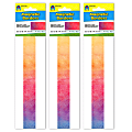 Teacher Created Resources Magnetic Borders, 24" x 1-1/2", Watercolor, 12 Boarders Per Pack, Set Of 3 Packs 1 thumbnail image