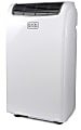 Black+Decker Portable Air Conditioner, 6,000 BTU, White