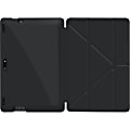 rOOCASE Slim Shell Origami Carrying Case (Folio) for 8.9" Tablet - Black 1 thumbnail image