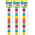 Teacher Created Resources Magnetic Borders, 24" x 1-1/2", Confetti Circles, 12 Boarders Per Pack, Set Of 3 Packs