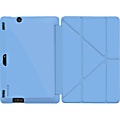 rOOCASE Slim Shell Origami Carrying Case (Folio) for 8.9" Tablet - Blue