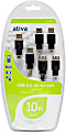 Ativa™ 6-In-1 USB Cable Kit