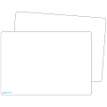 Teacher Created Resources® Double-Sided Premium Blank Dry-Erase Boards, 8-1/4" x 11-3/4", White, Pack Of 10 Boards 1 thumbnail image