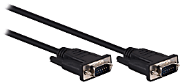 Ativa® VGA Monitor Cable, 10’, Black, 26846