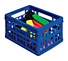 Really Useful Box® Collapsible Crate, 1.7 Liters, Blue 1 thumbnail image