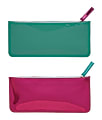 Divoga® Metallic Pop Pencil Pouch, Pink/Teal 1 thumbnail image