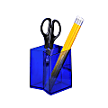 Really Useful Box® Desk Accessories Pencil Cup, Translucent Blue 1 thumbnail image