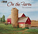Lang Monthly Wall Calendar, 10”H x 13-7/16”W, On The Farm, January To December 2022