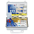 25 Person ANSI Plus First Aid Kit, Weatherproof Plastic, Wall Mount
