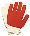 North Safety, Smitty Nitrile Palm Coated Gloves, White/Red, Medium, 12 Pairs 1 thumbnail image