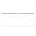 Gartner Studios® Stationery Envelopes, #10, 4 1/8" x 9 1/2", Silver, Pack Of 50