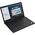 Lenovo ThinkPad E595 20NF0018US 15.6" Notebook - AMD Ryzen 7 3700U 2.30 GHz - 8 GB RAM - 256 GB SSD - Glossy Black - Windows 10 Pro - AMD Radeon Vega 10 Graphics 1 thumbnail image