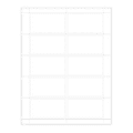 Gartner Studios® Designed Business Cards, 3 1/2" x 2", Embossed White, Pack Of 150