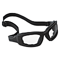 Maxim 2 x 2 Safety Eyewear, Clear Lens, Anti-Fog, Hard Coat, Black Frame, Rubber