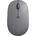 Lenovo Go Wireless Multi-Device Mouse - Blue Optical - Wireless - Bluetooth/Radio Frequency - 2.40 GHz - Rechargeable - Black - USB Type C - 2400 dpi - Scroll Wheel - 5 Button(s) - 6 Programmable Button(s)
