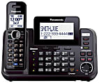 Panasonic® KX-TG9541B DECT 6.0 Digital 2-Line Expandable Cordless Phone With Digital Answering System