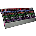 Enhance Scoria Anti-Ghosting , N-Key Rollover - Red Switches - Cable Connectivity - USB 2.0 Interface - LED - 104 Key - PC - Mechanical Keyswitch - Charcoal 1 thumbnail image
