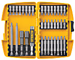 Dewalt Screwdriver Bit Set, 8-3/4” x 1-1/2”, Yellow, Set Of 37 Bits