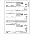 ComplyRight™ 1098-E Tax Forms, 3-Up, Recipient Copy C And/Or State Copy, Laser, 8-1/2" x 11", Pack Of 150 Forms