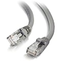 C2G 2ft Cat6 Snagless Unshielded (UTP) Network Patch Ethernet Cable - Gray - Cat6 for Network Device - RJ-45 Male - RJ-45 Male - 2ft - Gray
