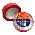 Champion Sports Vinyl Floor Tape, 1" x 36 Yd., Red
