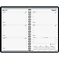 SKILCRAFT® Weekly Appointment Planner, 5" x 8", 100% Recycled, Black/White, January to December 2019 (AbilityOne 7530-01-600-7610)