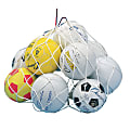 Champion Sports Nylon Ball Bag Net, 24" x 36", White