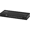ATEN 4-Port True 4K HDMI Switch - 4096 x 2160 - 4K - 4 x 1 - Display - 1 x HDMI Out 1 thumbnail image