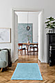 Linon Flokati Area Rug, 29" x 52", Morrigan 1400G Pastel Blue 1 thumbnail image
