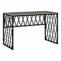 kathy ireland® Home by Bush® Furniture City Park 48"W Industrial Writing Desk, Driftwood Gray, Standard Delivery 1 thumbnail image