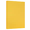 JAM Paper® Vellum Bristol Card Stock, Goldenrod, Ledger (11" x 17"), 67 Lb, Pack Of 250 1 thumbnail image